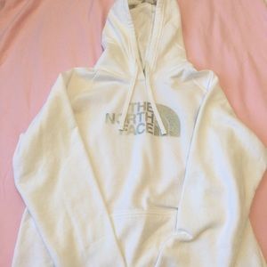 White North Face Hoodie